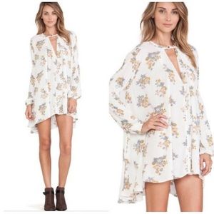 Free People Floral Tunic